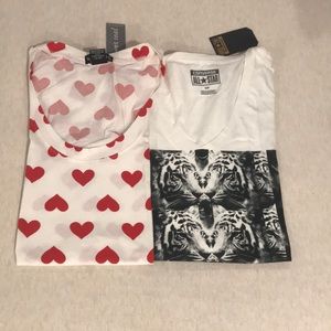 Converse and Wet seal Tshirt Bundle